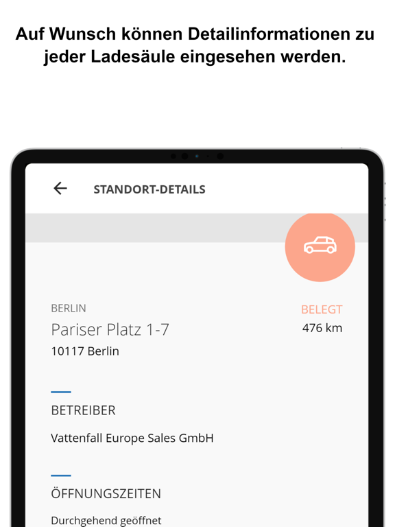 Screenshot #5 pour Vattenfall LadeApp für E-Autos