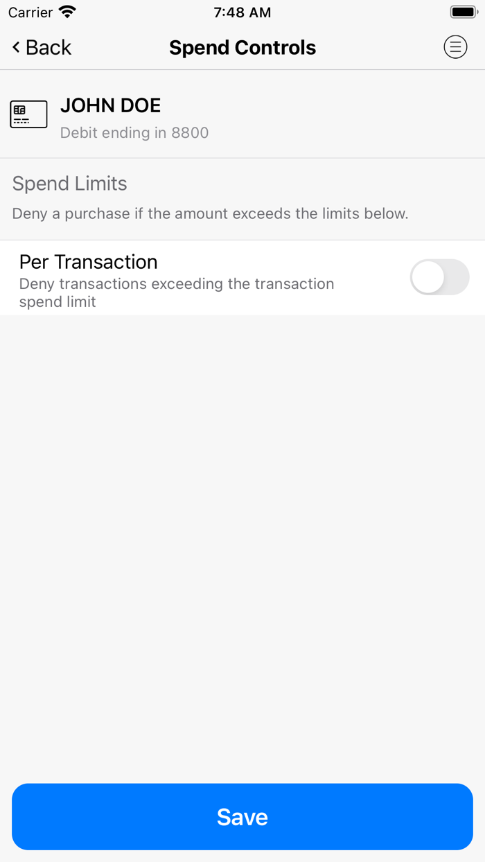 Mutual CU SAMcards Manager