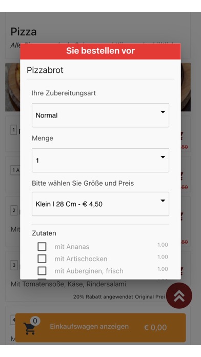 Pizza ECK Screenshot