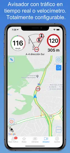 Capture 6 Radares NO Pro: Detector radar iphone