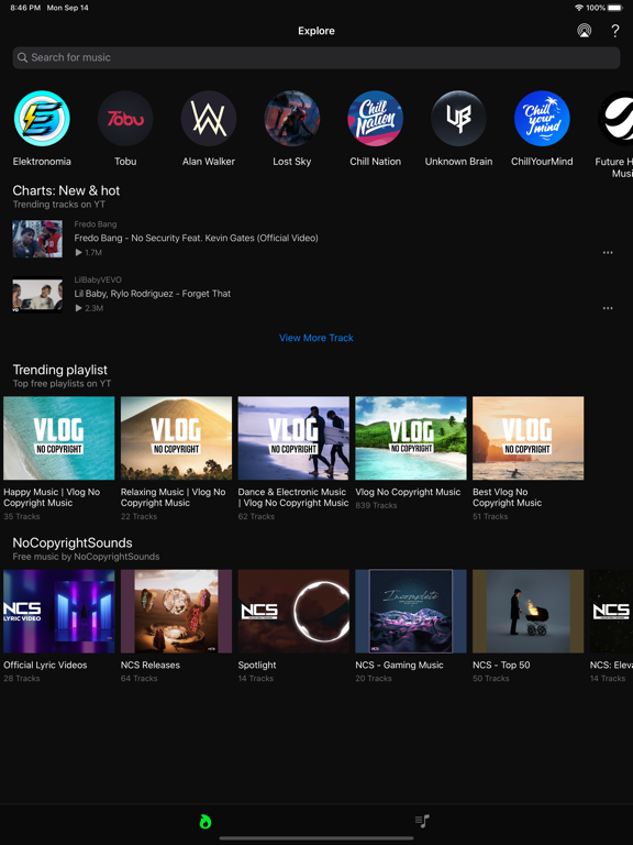 Screenshot #4 pour MusiK - Stream Unlimited Music