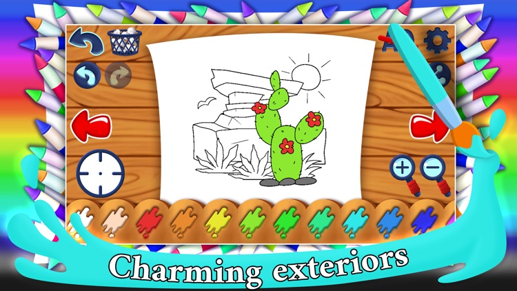 Lovely Coloring Book For Kids screenshot-5