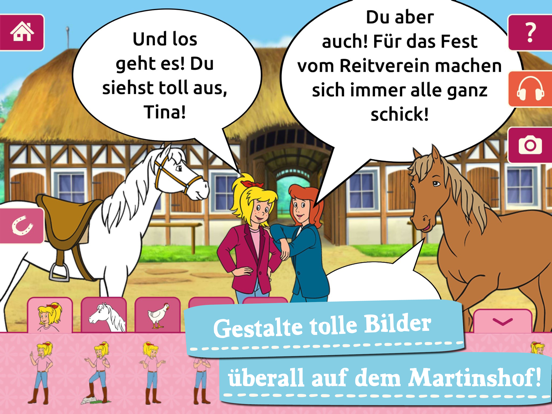 Bibi & Tina: Pferde-Abenteuer iPad app afbeelding 4