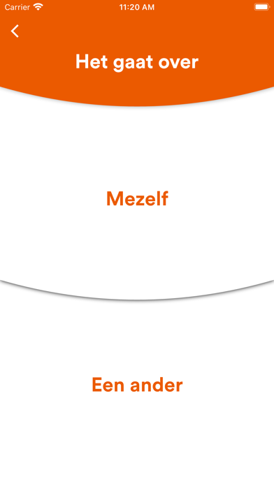Discriminatie Melder Screenshot