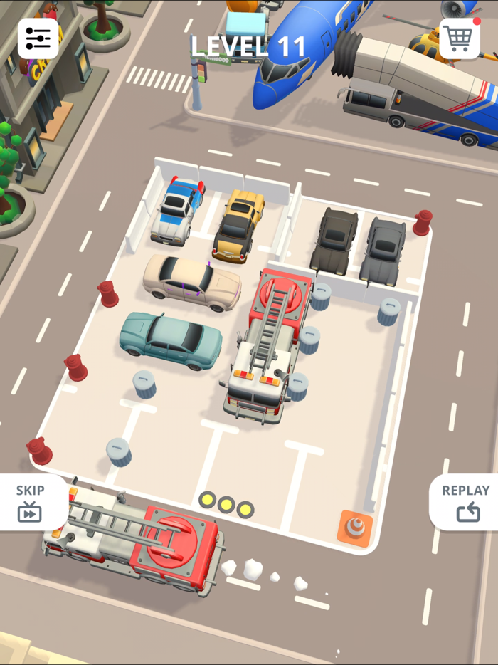 TRAFFIC PARKING CAR JAM 3D