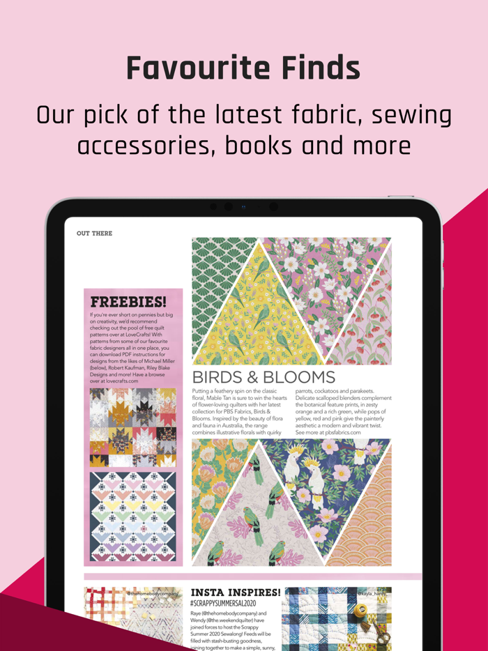 Love Patchwork and Quilting