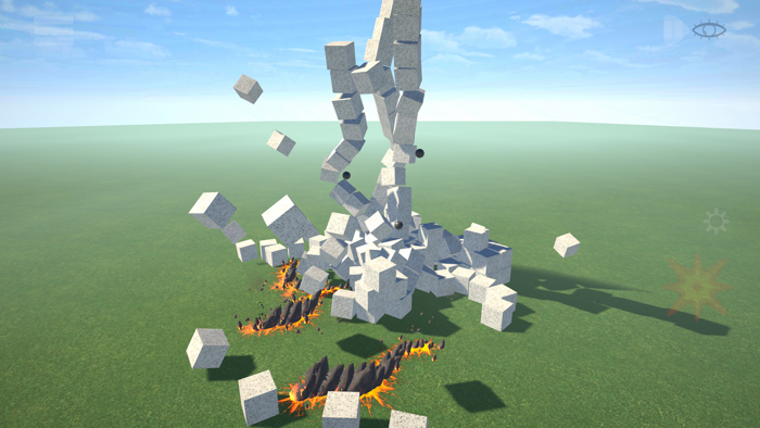Cubic Destruction Sandbox Sim