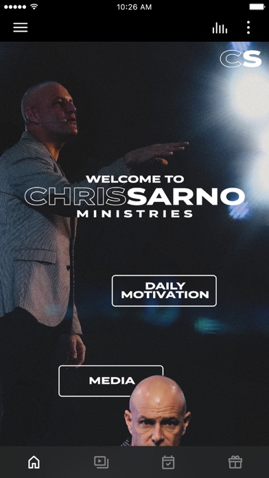 Chris Sarno Ministries Screenshot