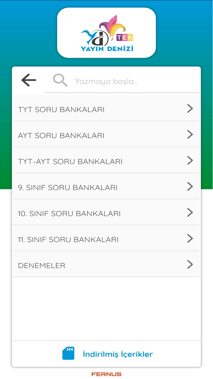 Yayın Denizi Tek Video Çözüm