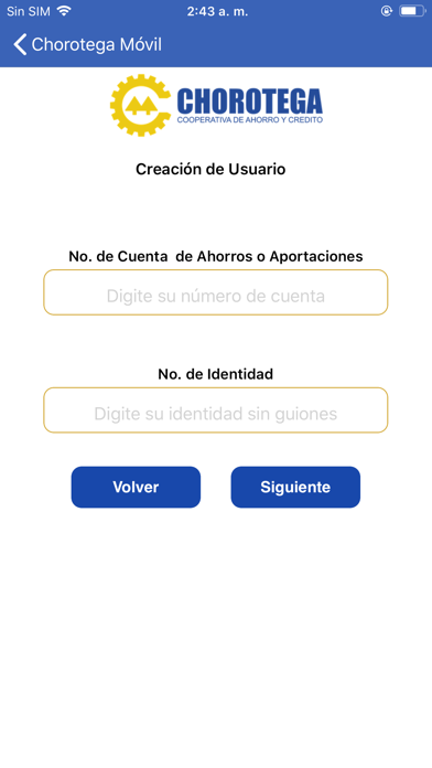 Chorotega Móvil Screenshot