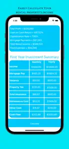 Rental Income Calculator screenshot #2 for iPhone