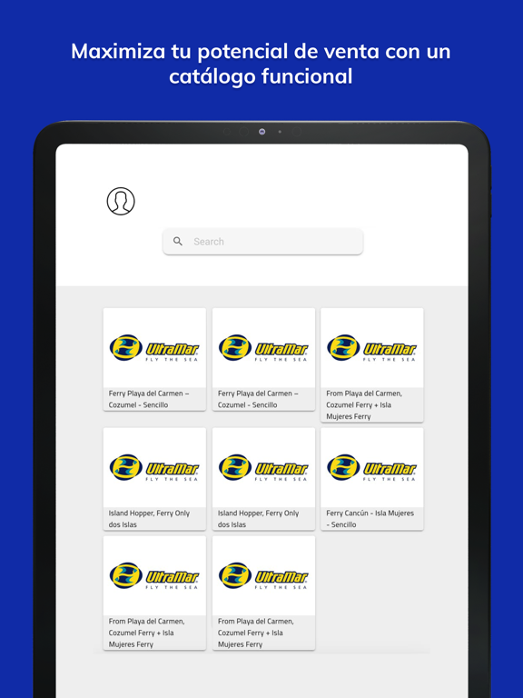 Ultramar MADE iPad screenshot 2 - Travel app