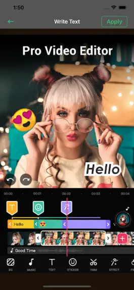 Game screenshot Make Video with Music~Videotik apk