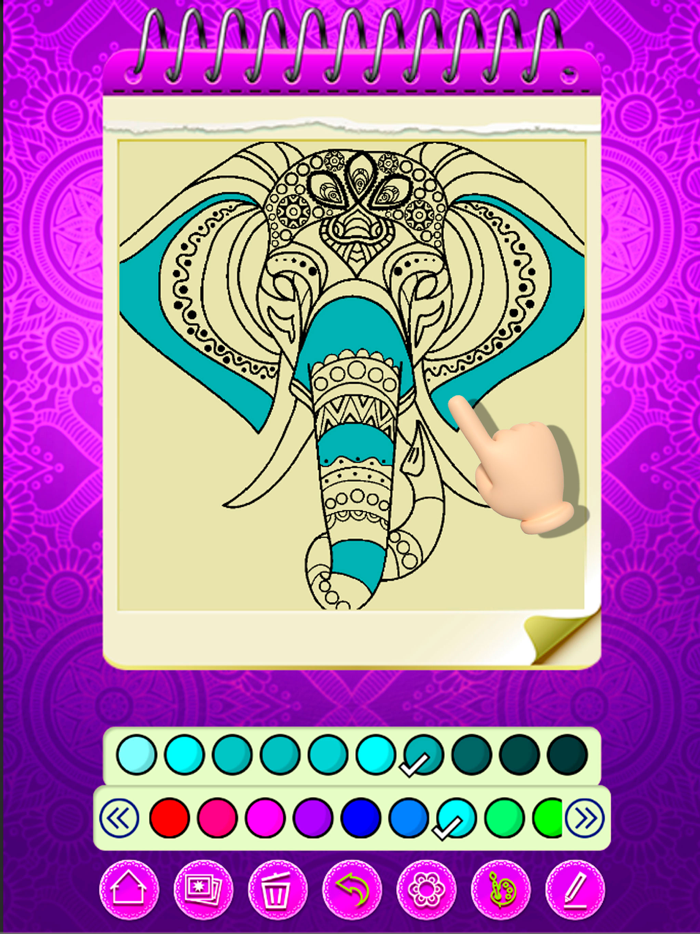 Mandala Coloring 2023