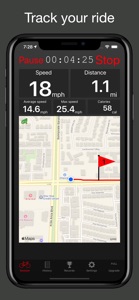 Fitmeter Bike Basic - Cycling screenshot #1 for iPhone