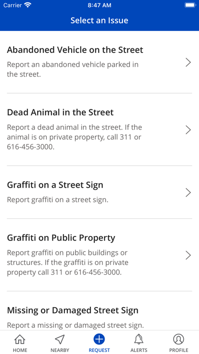 grcity 311 Screenshot