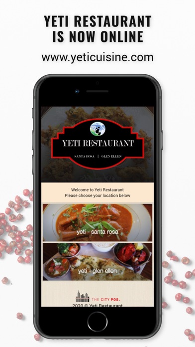 Yeti Restaurant Screenshot