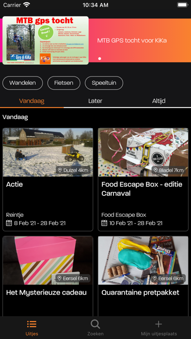 Uitjesplaats Screenshot