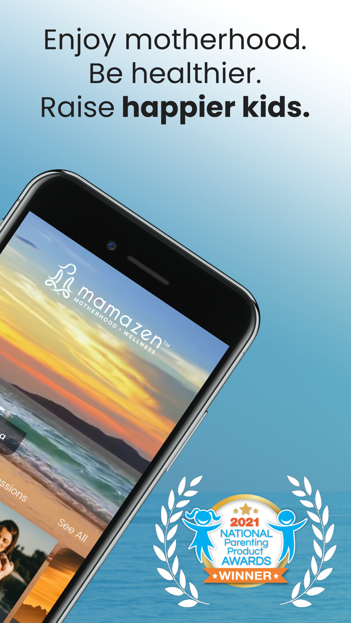 MamaZen Mindful Parenting App