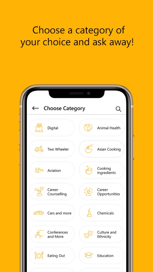 #3. Yello - just ask (iOS) 由: Qodequay Technologies Pvt. Ltd.