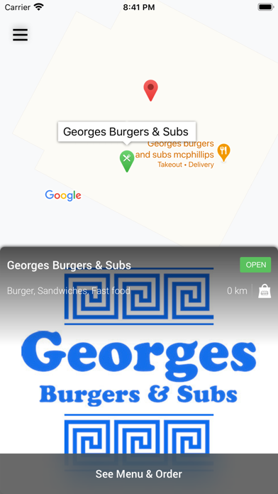Georges Burgers & Subs Screenshot