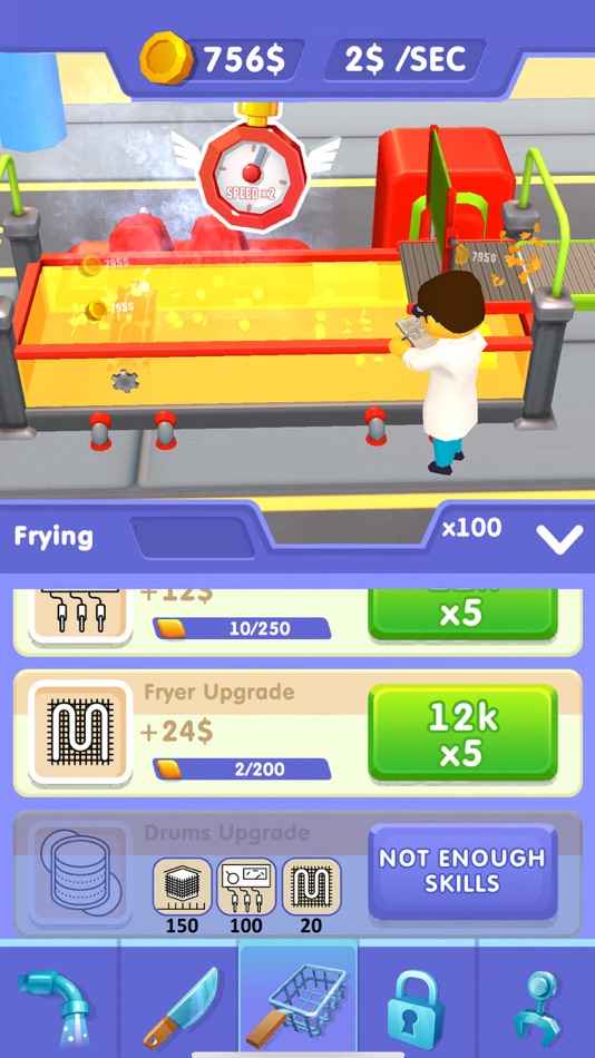 #3. Chip Chip Idle (iOS) 由: Tair Bekhruz