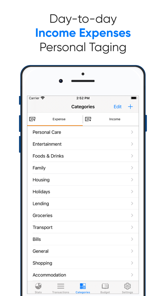 #3. Day-to-day Expenses Tracker (iOS) By: Bhavinkumar Satashiya