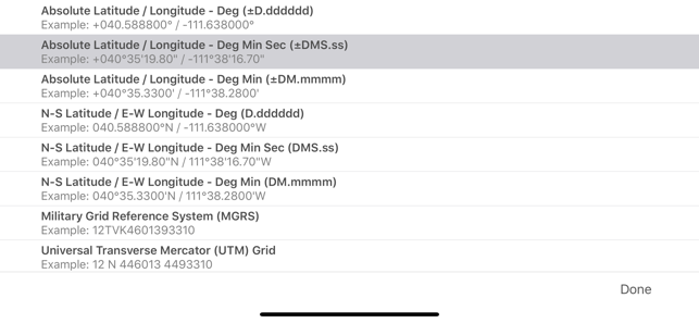 Screenshot ng Theodolite