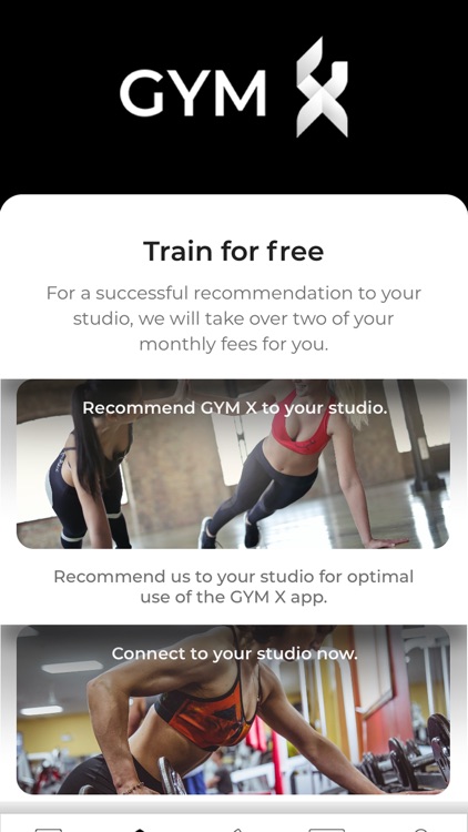 GYM X - Your gym app