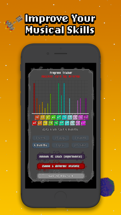 Screenshot #3 pour SpaceEars - ear training game