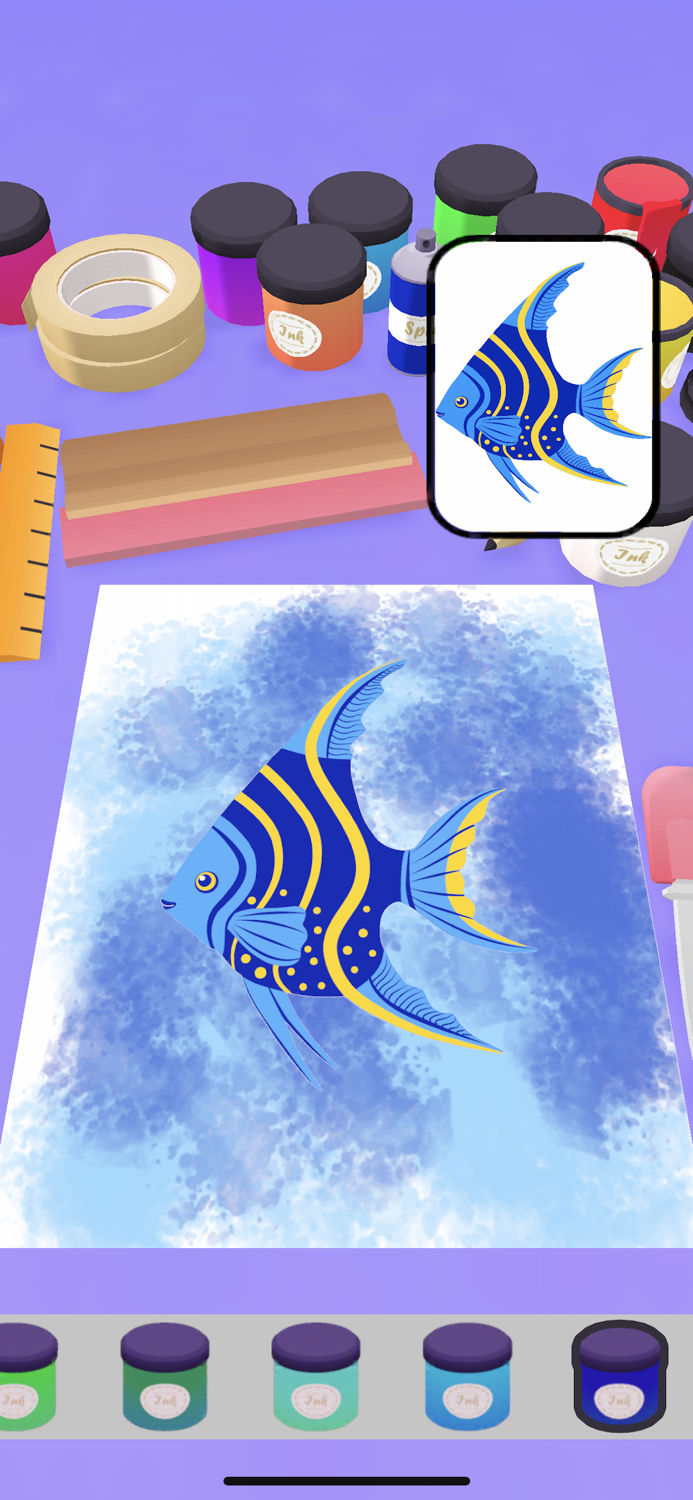 Silk Screen Coloring