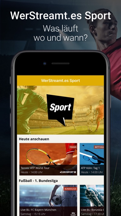 WerStreamt.es? Sport Screenshot