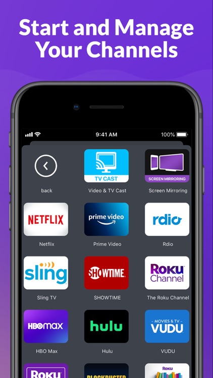 Remote for Roku TV + Stick