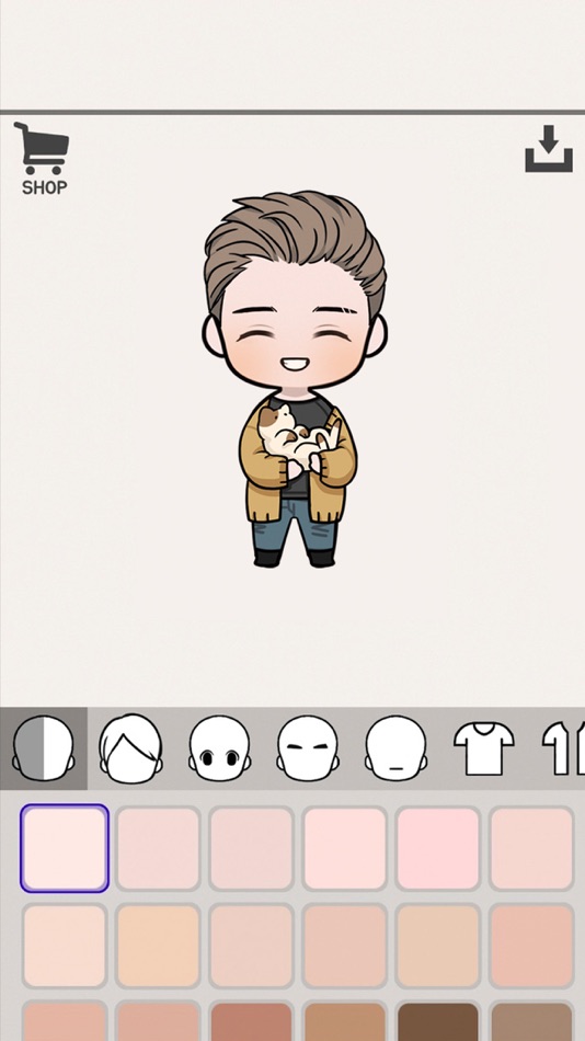 #5. Oppa doll (iOS) 由: Zzoo