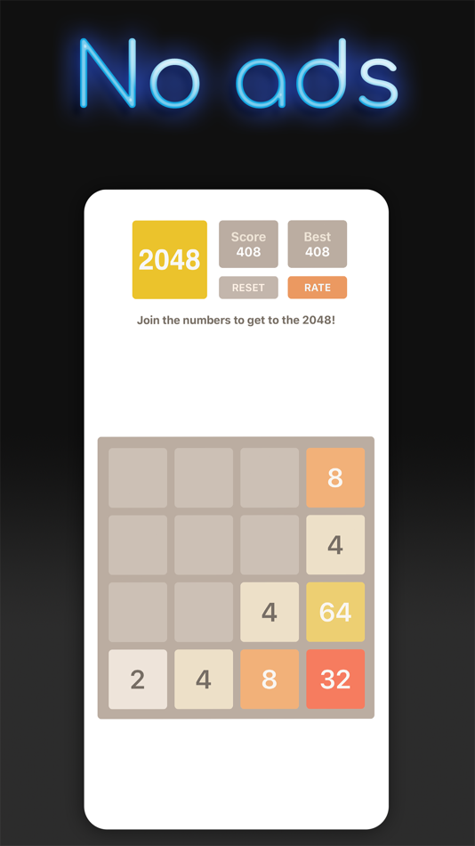 #2. Puzzle 2048 Classic (iOS) 由: Huy Le