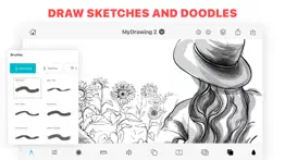 drawing app doodle paint draw iphone screenshot 4
