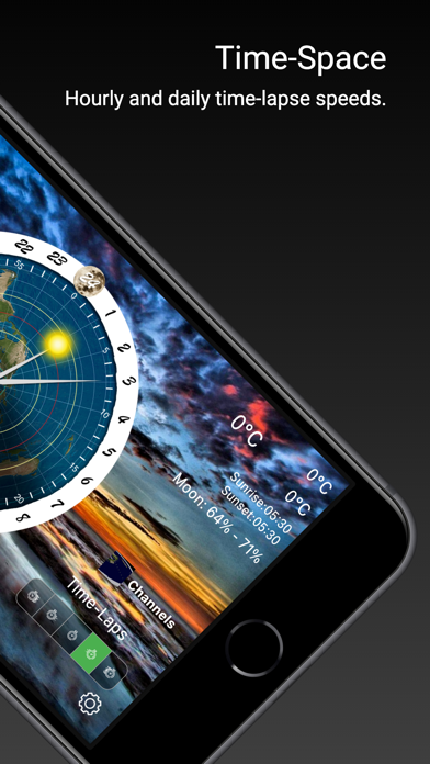Flat Earth Sun, Moon Clock Screenshot