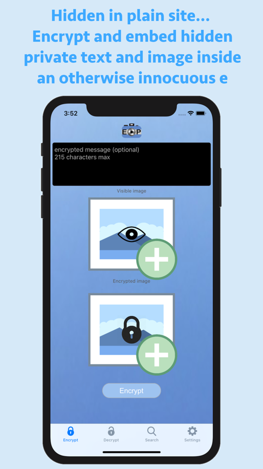 #1. EncryptPic Secure Info & Pics (iOS) 由: Joseph Pesch