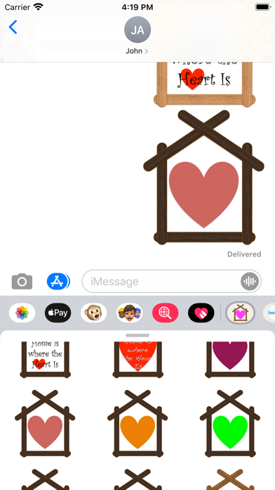 Home Stickers! Screenshot