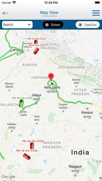 Golden GPS Screenshot