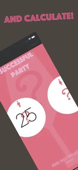 Game screenshot Party alcohol calculator apk