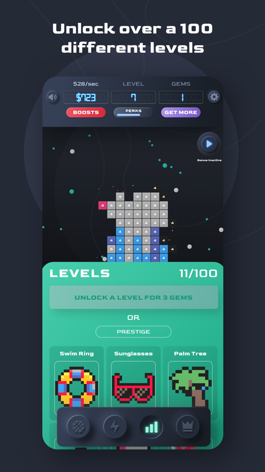 #7. Idle Brix (iOS) 由: Gengolia Ltd.