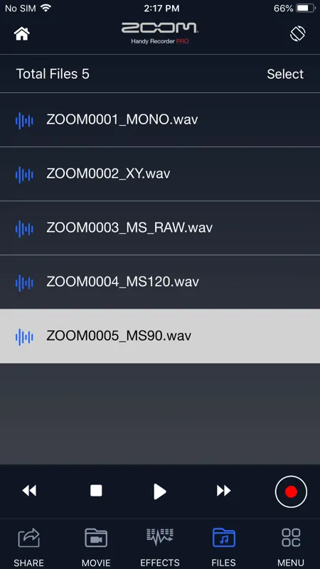 Handy Recorder PRO screenshot 4 of 10