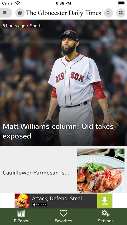 #1. Gloucester Daily Times (iOS) 由: CNHI LLC