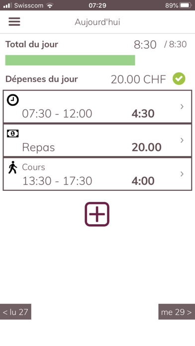 SwissWorkTime Screenshot 2 - AppWisp.com SwissWorkTime Screenshot 2 - AppWisp.com