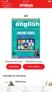 learn hot english magazine iphone screenshot 1