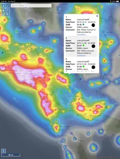 Light Pollution Map iPad image 3