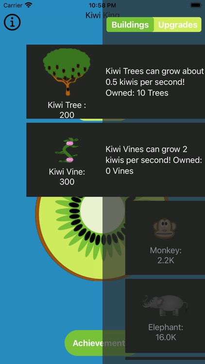 Fruit Clicker Kiwi Ver na App Store