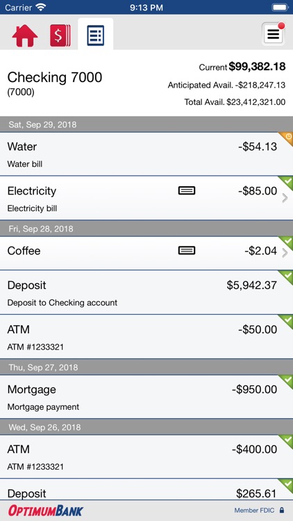 OptimumBank Business Mobile screenshot-4