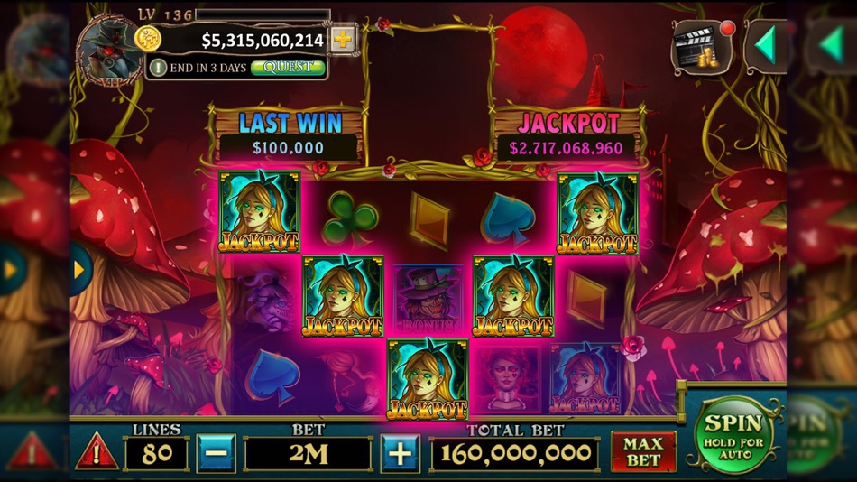 #3. Creepy Slots™ (iOS) 由: Gamewolf, Inc.